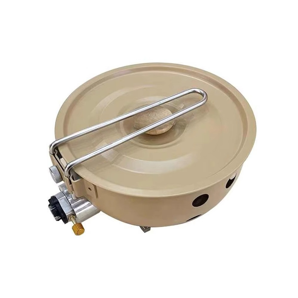 Camping Hiking Cooking - Outdoor Portable Cassette Stove with All-in-one