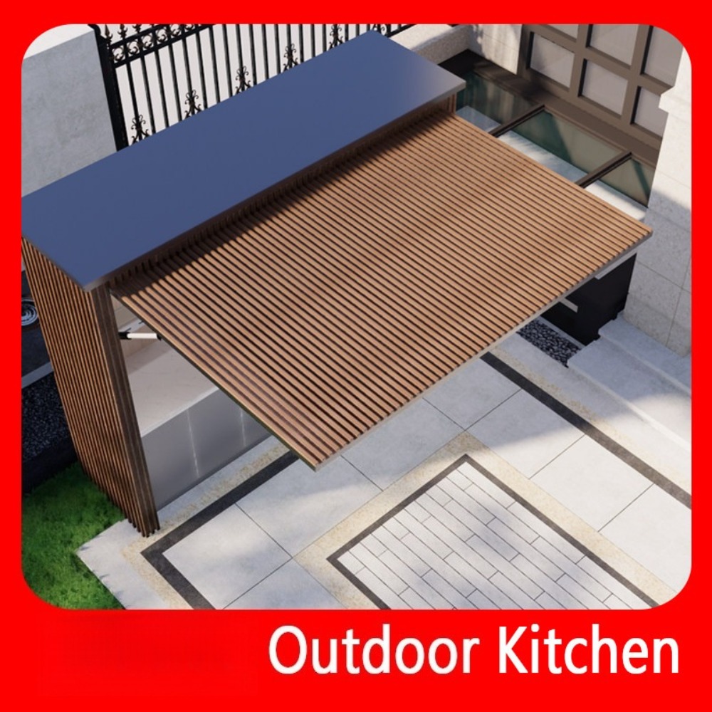 Mobile Outdoor Kitchen Island  - Camping Cooking Dining Set ulasan dan harga