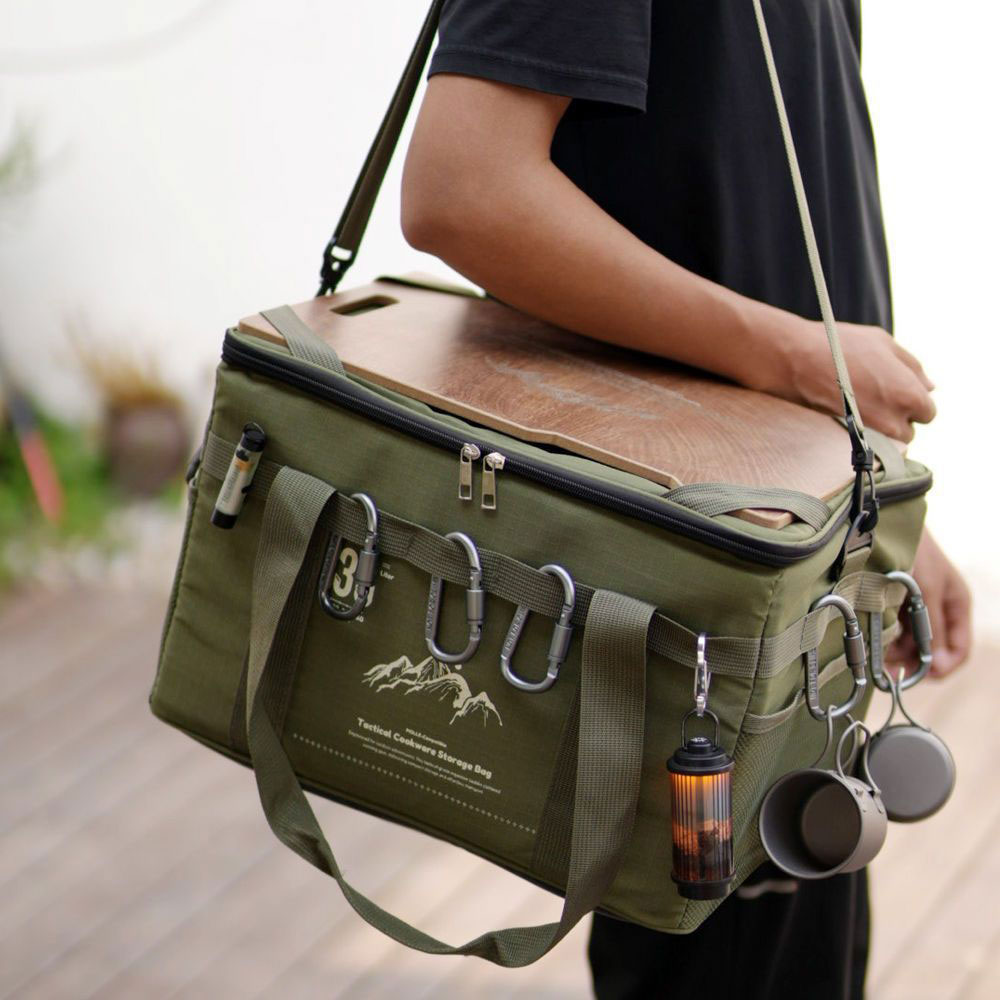 36L Tactics Picnic Bag Waterpr - Camping Cooking Organizer ulasan dan harga