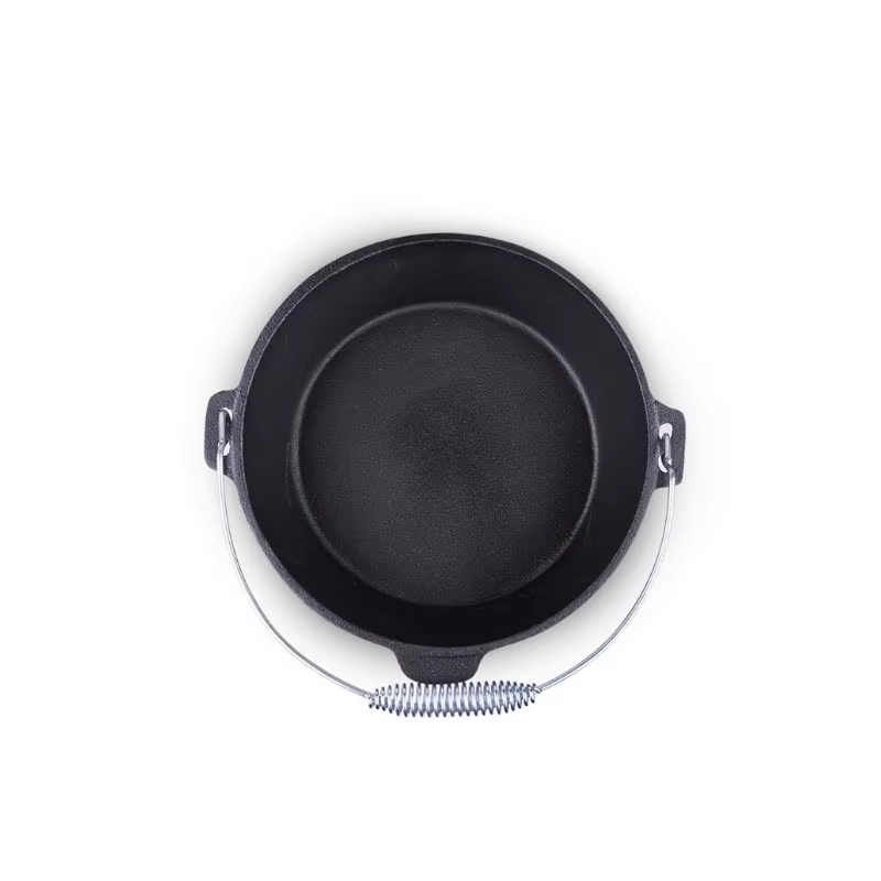 25cm Cast Iron Dutch Oven Camp - Camp Dutch Oven Cast ulasan dan harga