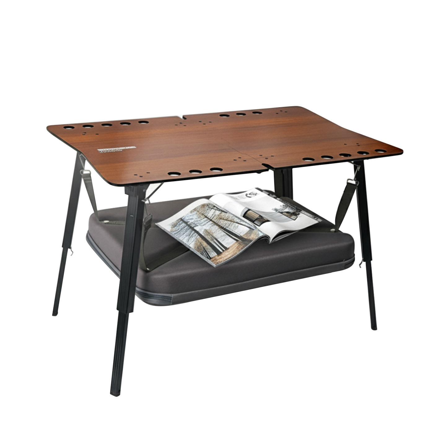 Outdoor Aluminum Folding Table - Camping Cooking Table ulasan dan harga