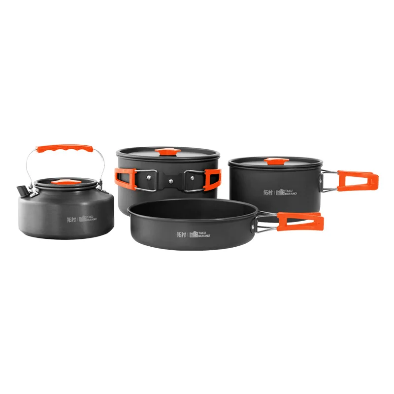 High Quality Outdoor Tableware - Quality Camping Cooking Set ulasan dan harga