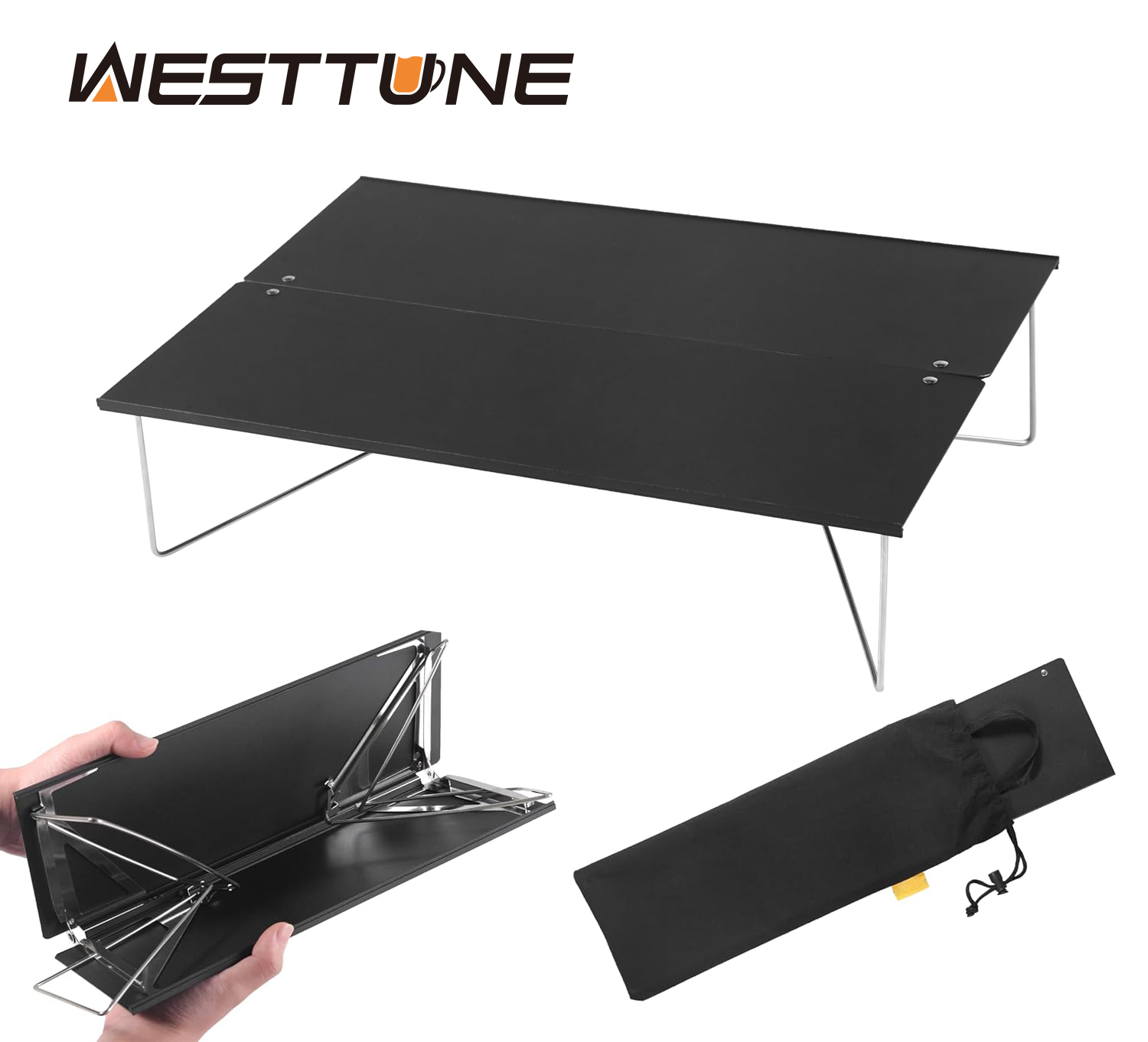 WESTTUNE Compact Mini Camping  - Camping Cooking Table ulasan dan harga