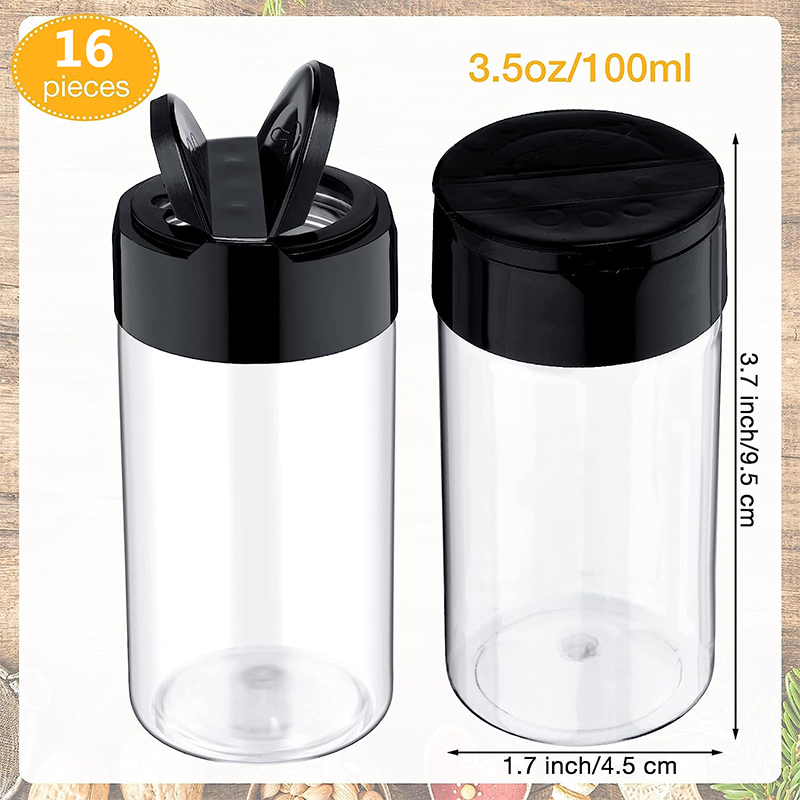 LMETJMA Clear Plastic Spice Ja - Camping Cooking Container ulasan dan harga
