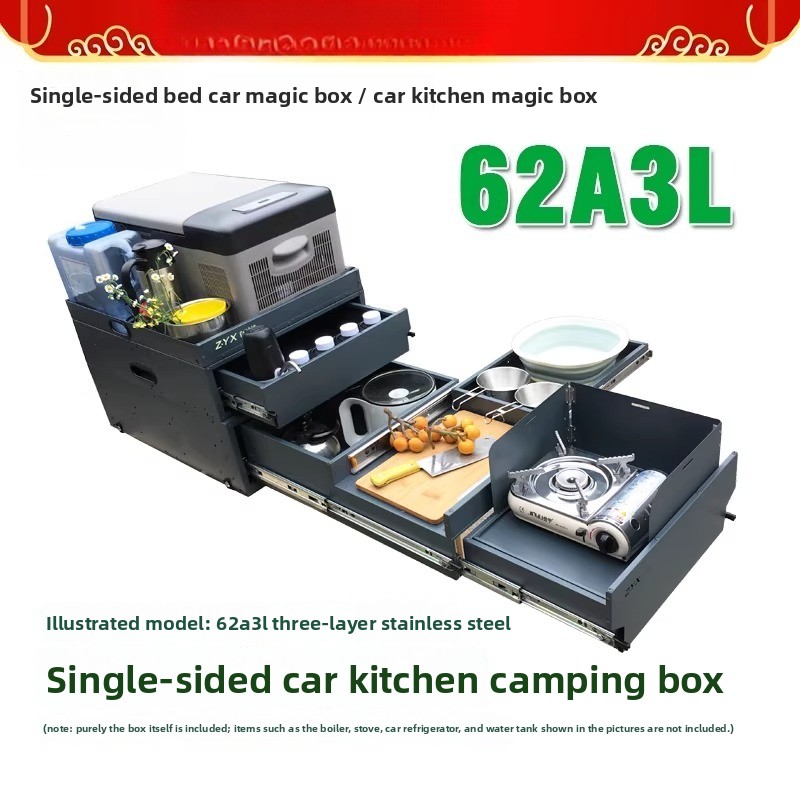 Portable Tailgate Kitchen & St - Camping Cooking Organizer ulasan dan harga
