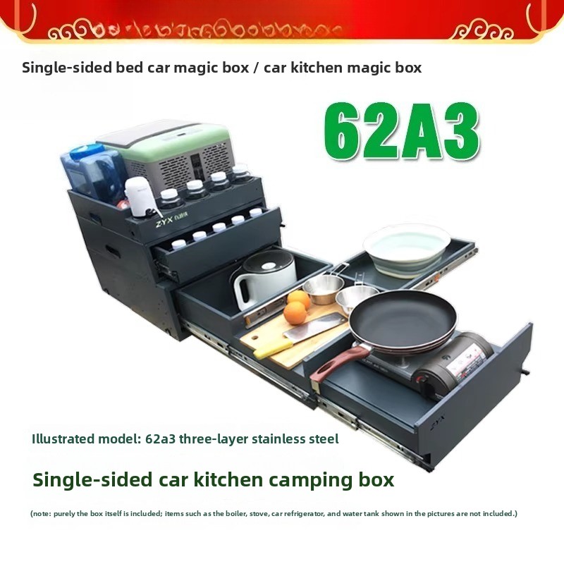 Portable Tailgate Kitchen & St - Camping Cooking Organizer ulasan dan harga