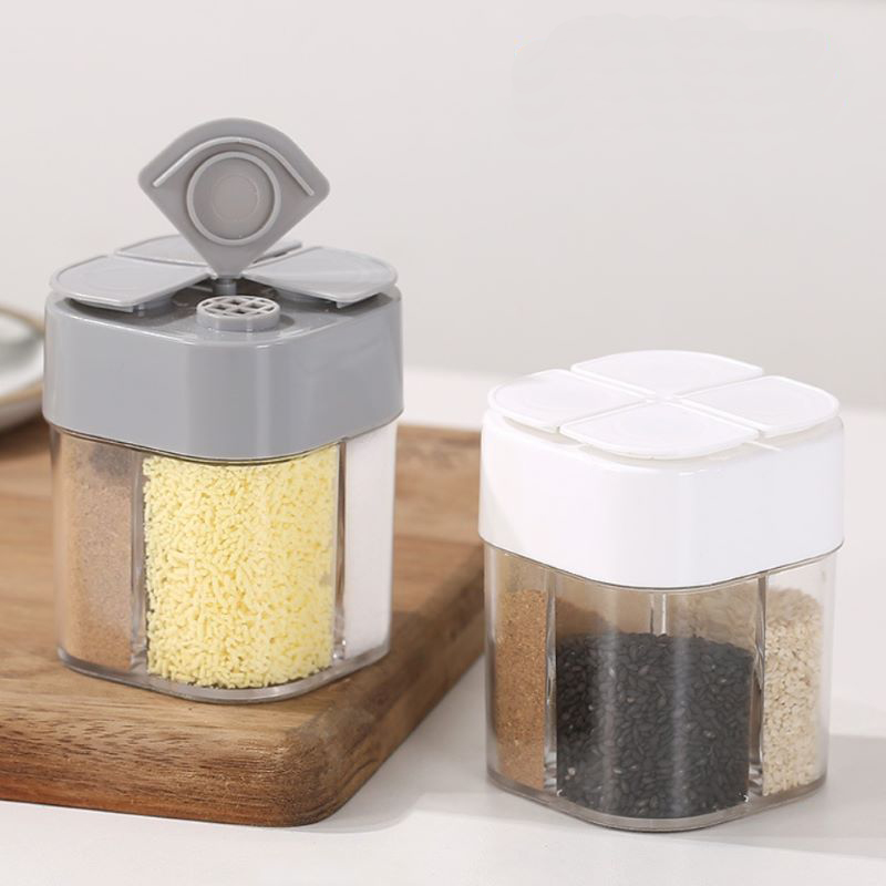 4-In-1 Transparent Spice Dispe - Camping Cooking Container ulasan dan harga