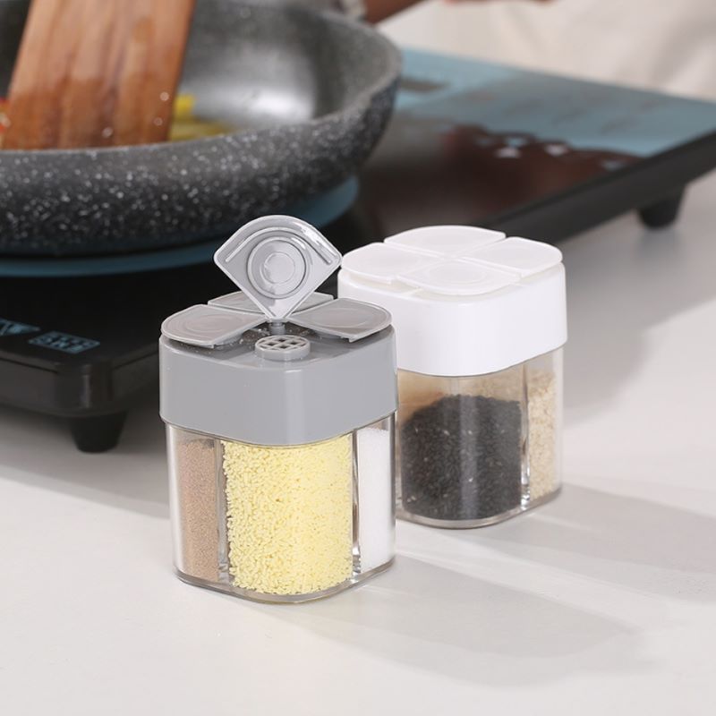4-In-1 Transparent Spice Dispe - Camping Cooking Container ulasan dan harga